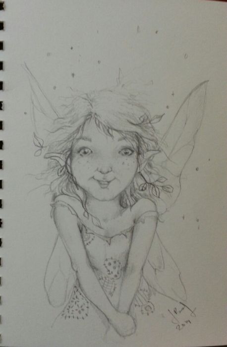 Cheeky Little Fairy by Joanna Bromley