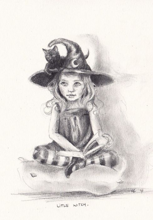 Little witch by Natacha Chohra