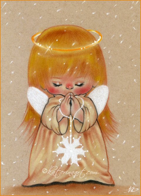 Winter Angel by katerina Koukiotis