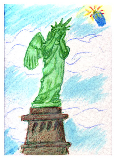 Weeping Liberty by Hope Bryant