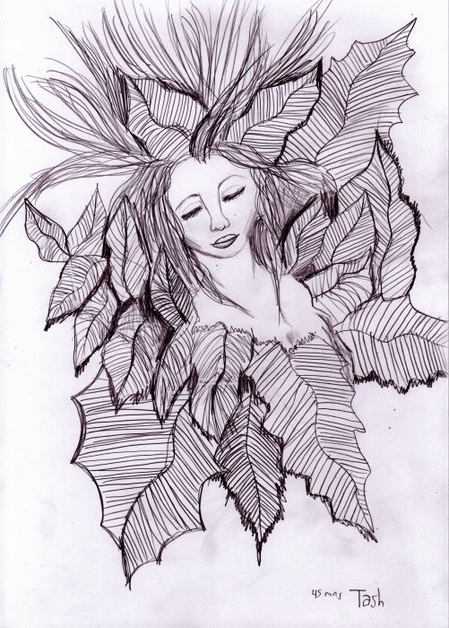 Leaf Fairy by Tash Godfrey