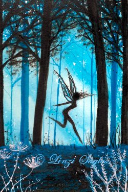 Tiptoe in the forest by linzi fay