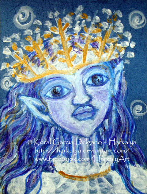 Gelida, Queen of Snows by Harkalya Reveur