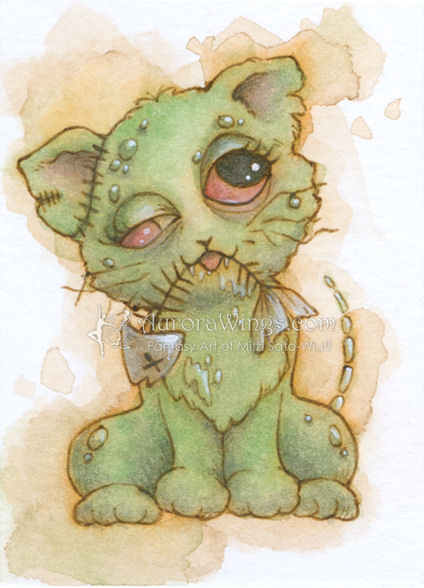 Zombie Kitty by Mitzi Sato-Wiuff