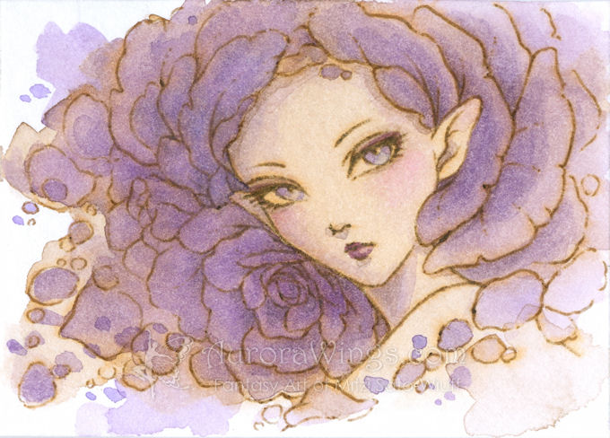 Purple Rose by Mitzi Sato-Wiuff