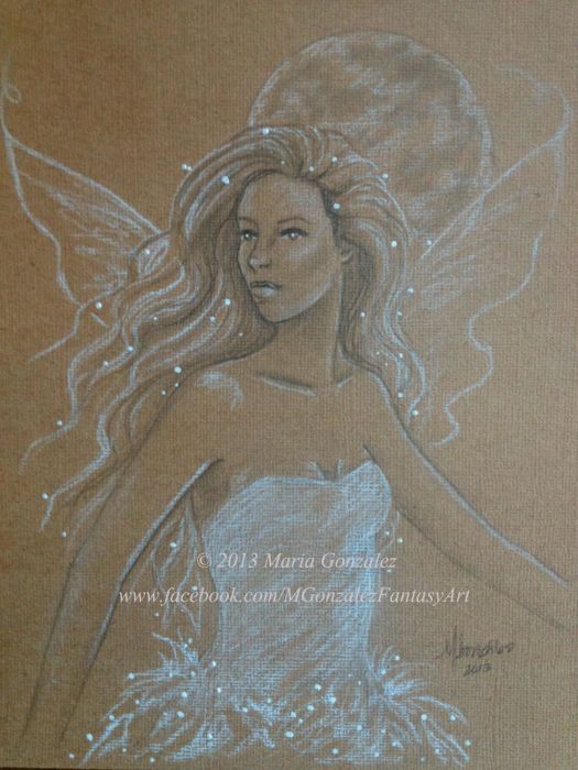 White Fairy by Maria Gonzalez