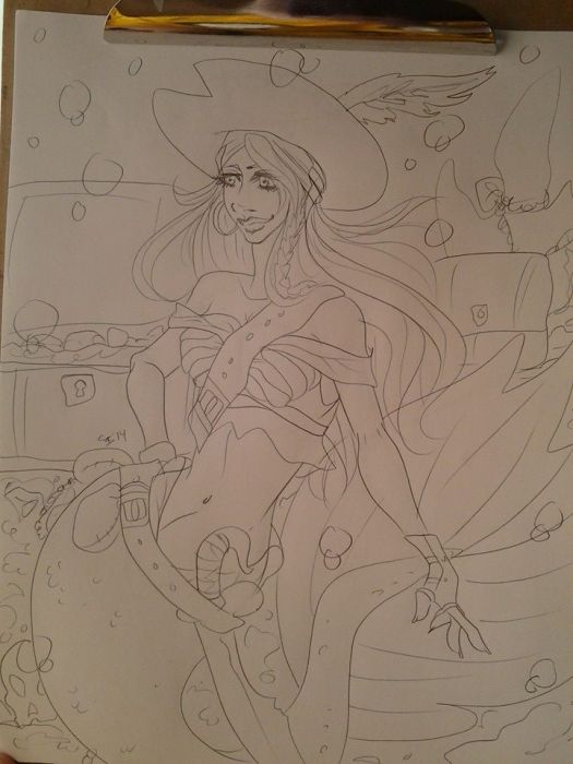 Pirate Mermaid by Geeky Bat