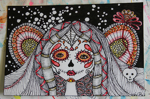 Sugar Skull Fairy by Tori Beveridge