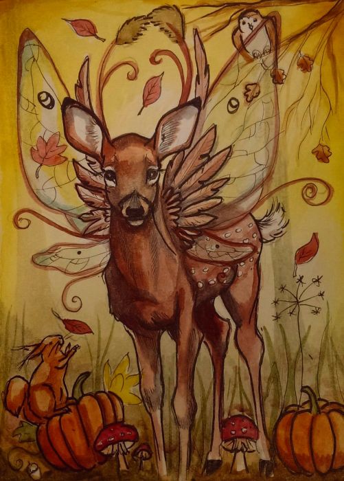 Spirit of Autumn  by Dawn Holliday