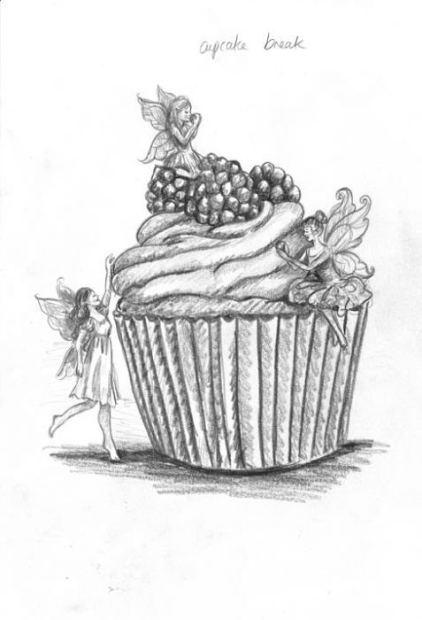 Cupcake Break by Sue Rundle-Hughes