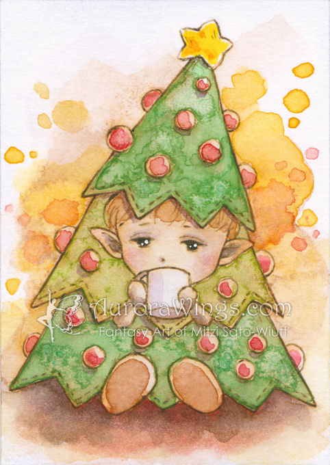 Little Christmas Tree by Mitzi Sato-Wiuff