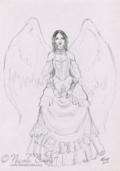 Gothic Angel by Nicole Cadet