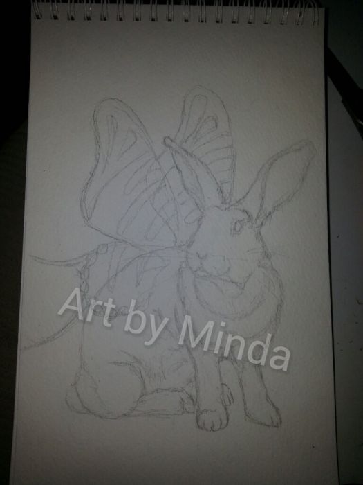 Elf Bunnyfly-Whiskers and Wings by Minda