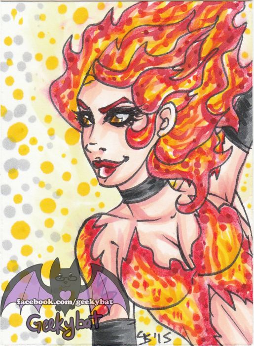 In Flames by Geeky Bat