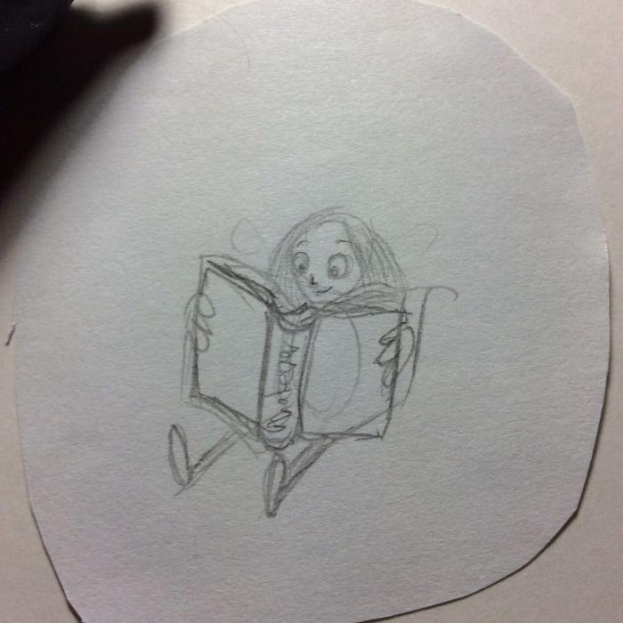 The cutest bookworm by Natta
