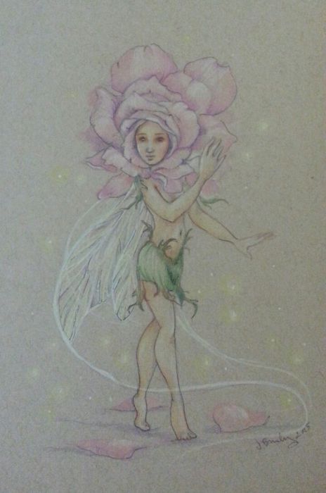 Rose Fairy by Joanna Bromley