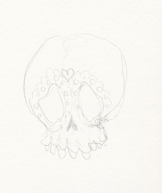 Sugar skull by Natta