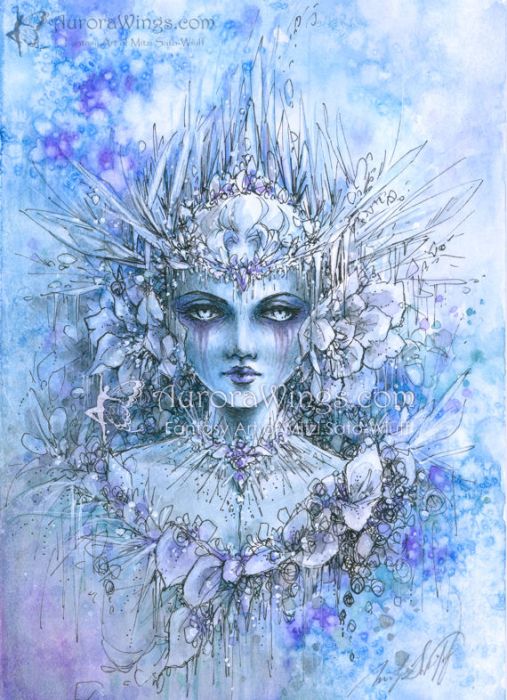 Snow Queen (Blooms of Ice) by Mitzi Sato-Wiuff
