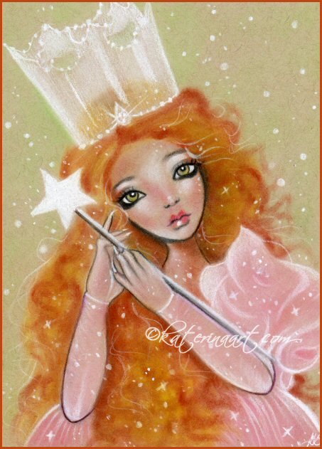 Glinda the good witch by katerina Koukiotis