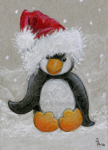 Christmas Penguin by Sarah Alden