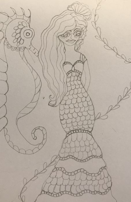 Mermaid Fashions by ElmaBree