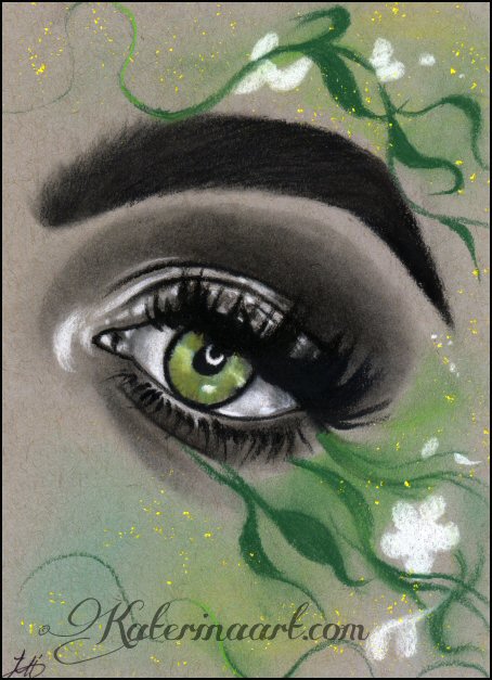 Green Eyes by katerina Koukiotis