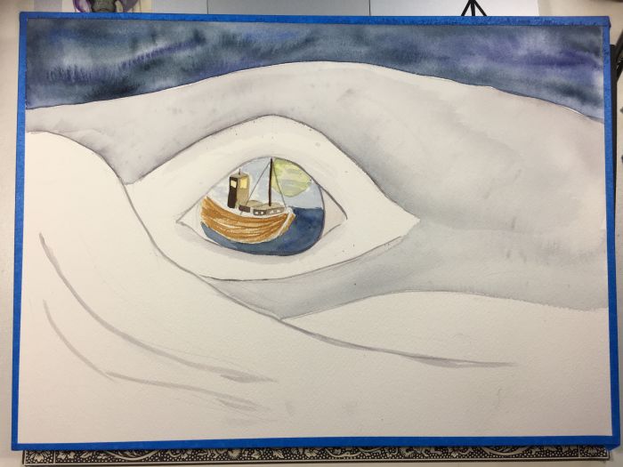 Moby's Eye  by Rebecca Nipper