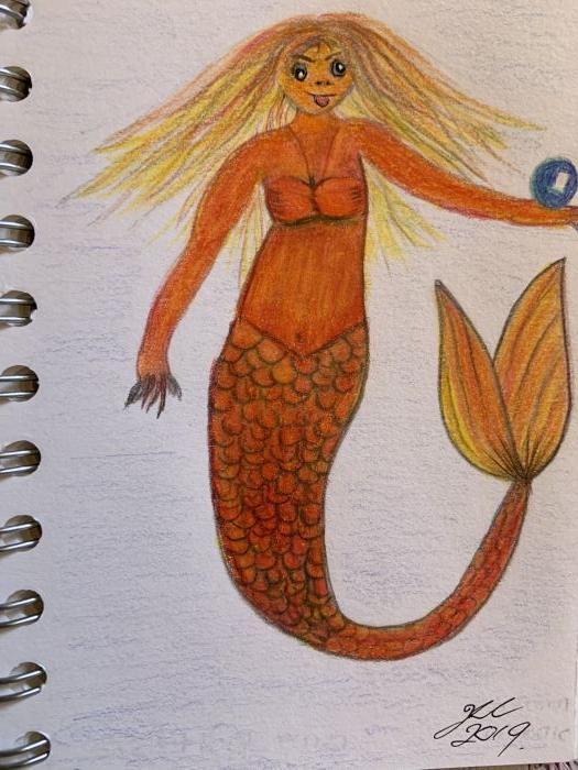 Autumnal Mermaid by Jools62