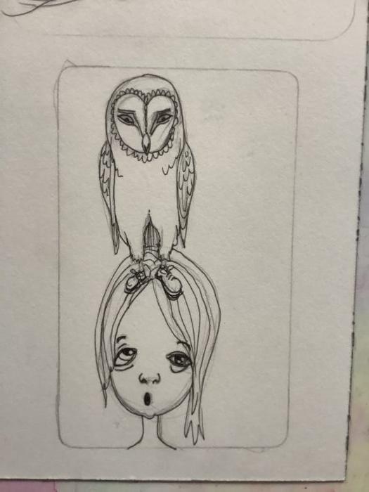 Magical owl by Natta