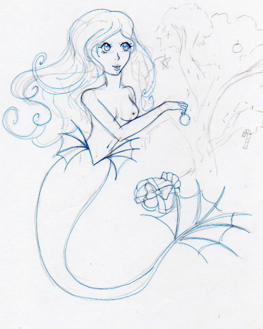 Mermaid Christmas by Miss Ava