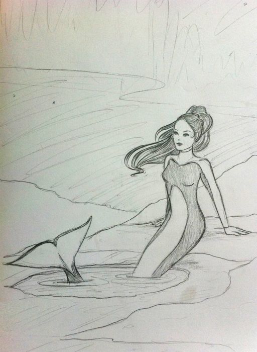 Orca Mermaid by Mandy R.