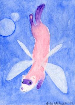 Fairy Ferret by Anke Wehner
