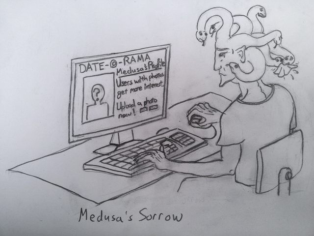 Medusa's Sorrow by the_vulture