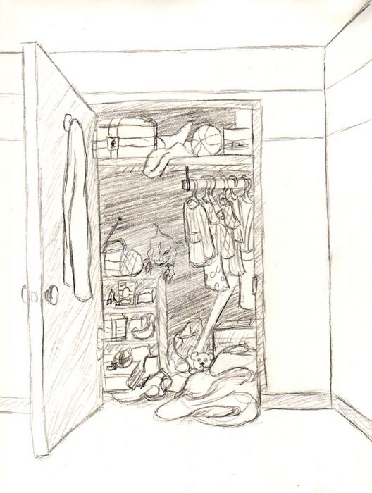 closet monster by Becky Allen