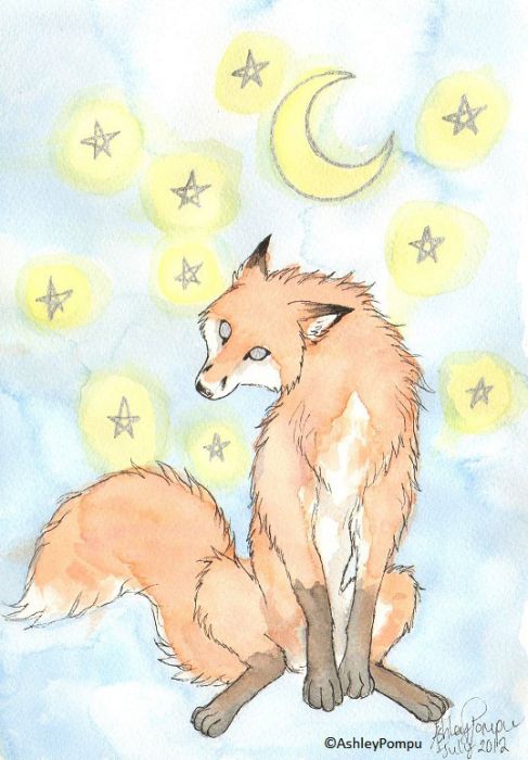 Kitsune Of The Stars by Vashley