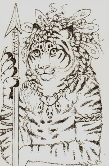 Tigress Warrior by Vashley
