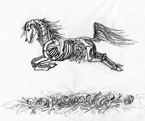 Zombie Horse by Erica Liszewski