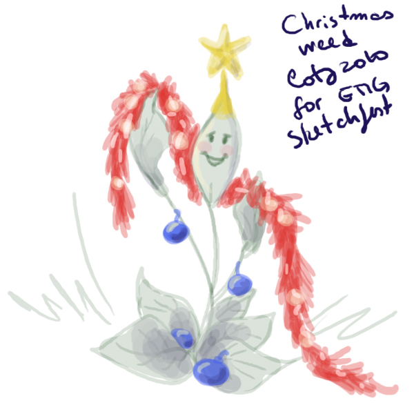 Christmas weed by Coty