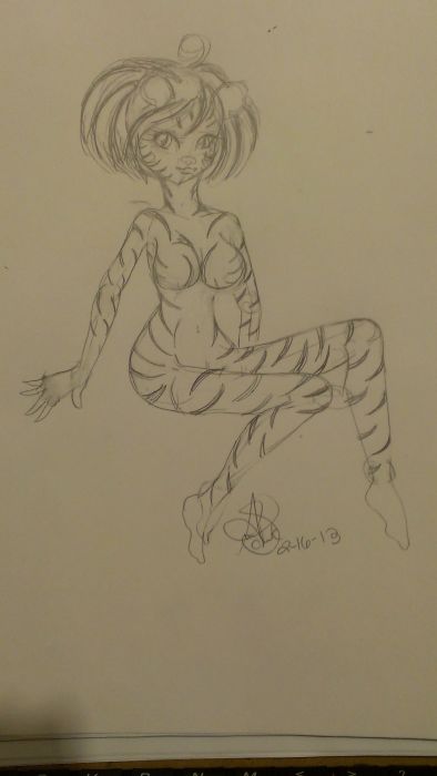 Tiger Girl by Miss Ava