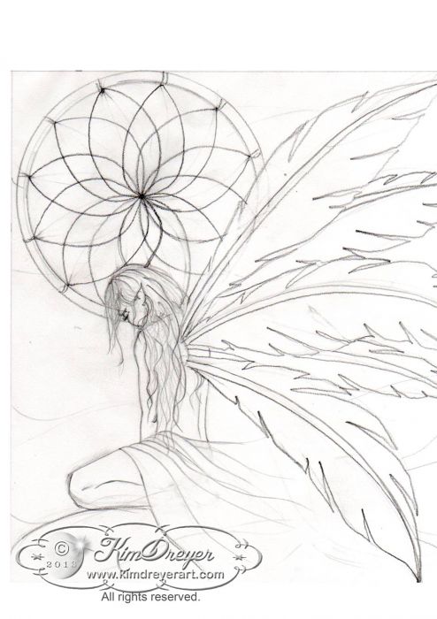 Dream Catcher Fairy by Kim Dreyer