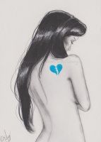 My blue broken heart