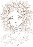 Mistletoe Fairy - lines