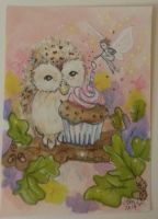 Owl & Cupcake