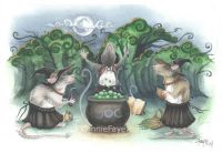 Trio of Rat Witches