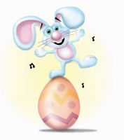 Easter Bunny Egg Dance