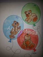 Teddy Flight-Balloon Animals
