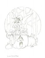 The Witch and The Haunted Pumpkin