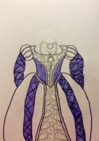 Lavander Tudor Gown