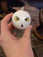 Snowy Owl Ornament
