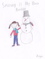 My snowman and me